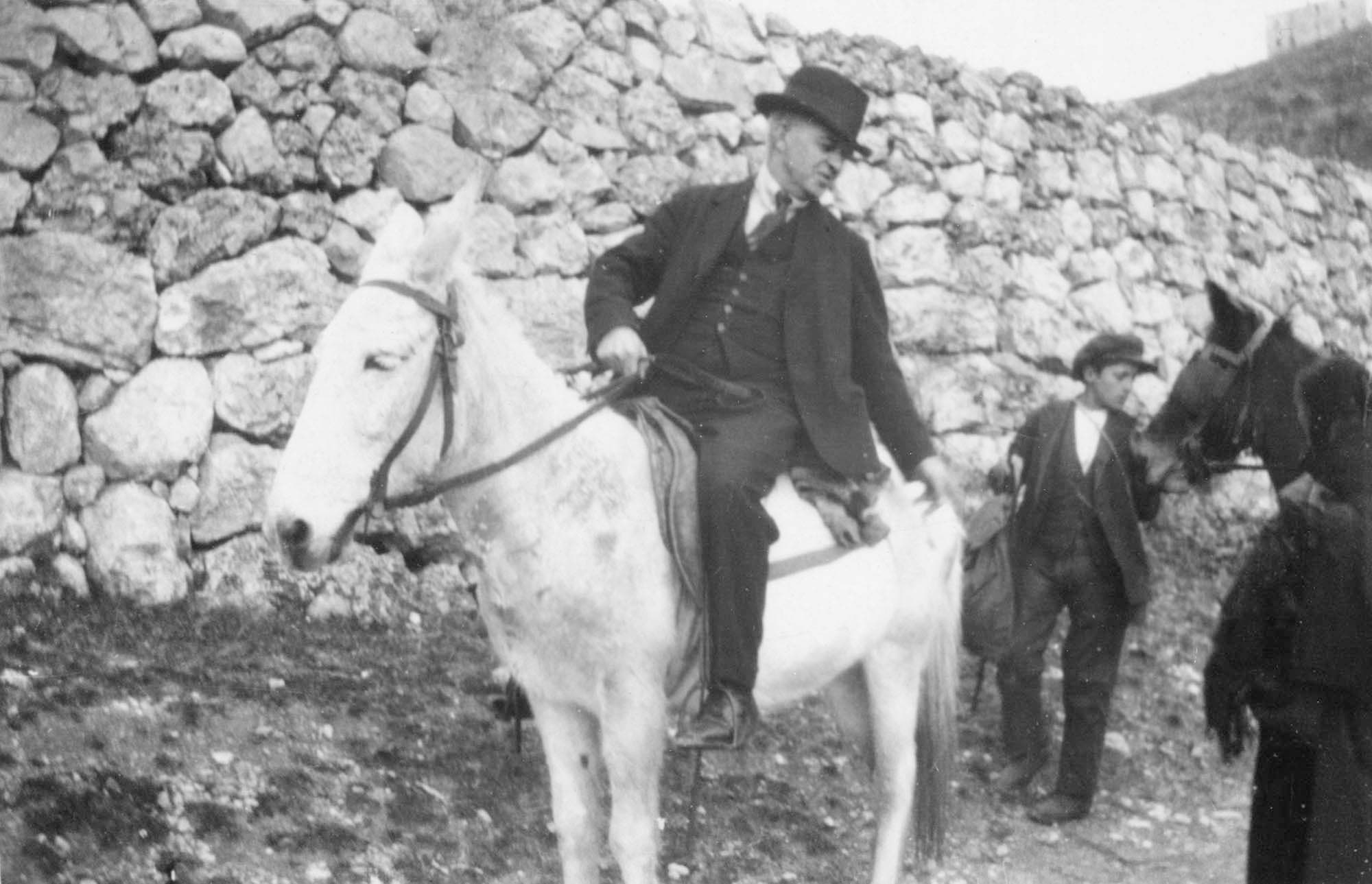 Fra turen til Sainte-Agnès den 6.2.1925