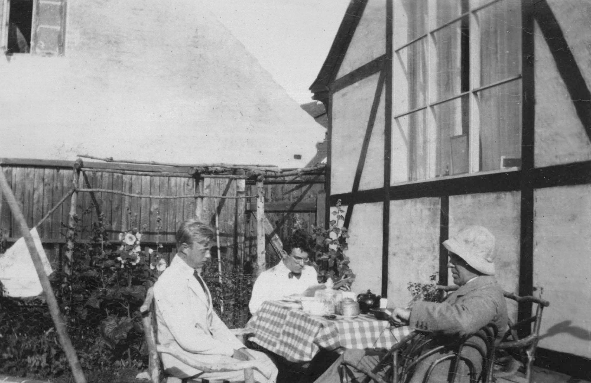 Hans Børge Nielsen, Emil Telmányi og Carl Nielsen, Finis terræ, Skagen.