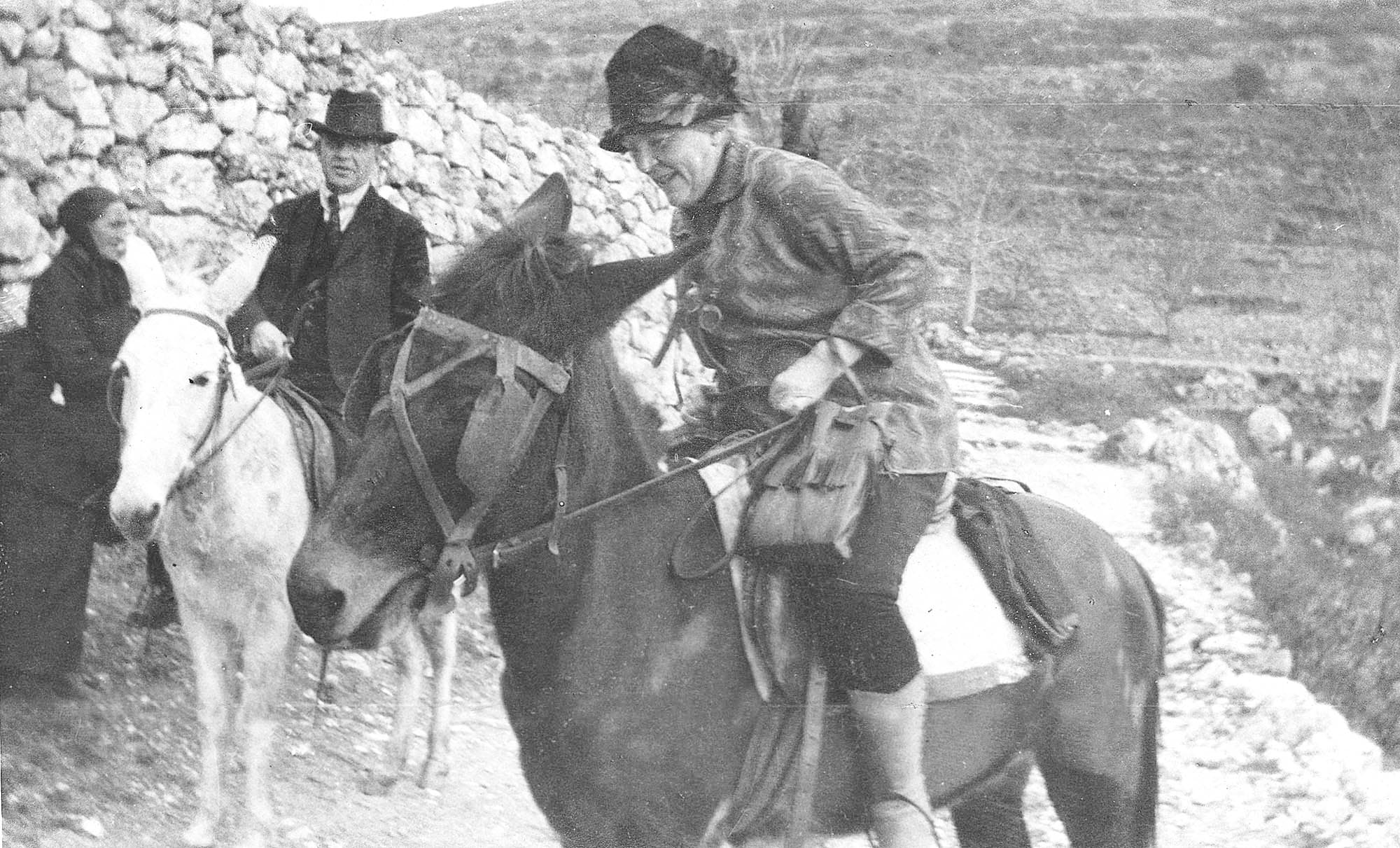 Fra turen til Sainte-Agnès den 6.2.1925