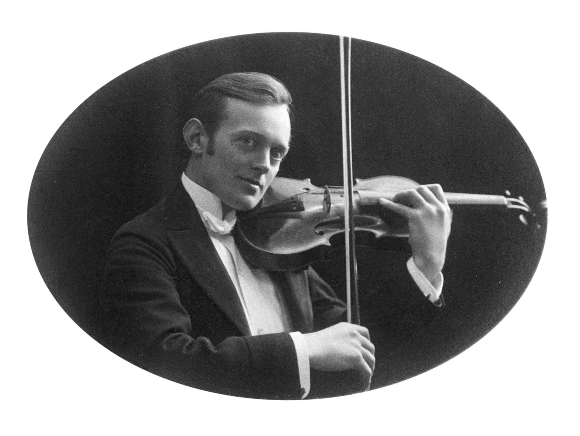 Carl August Hansen, Carl Nielsens første søn, 8.1.1888-4.1.1963, fotograferet under opholdet i Danmark 1912-1921. (Privateje).