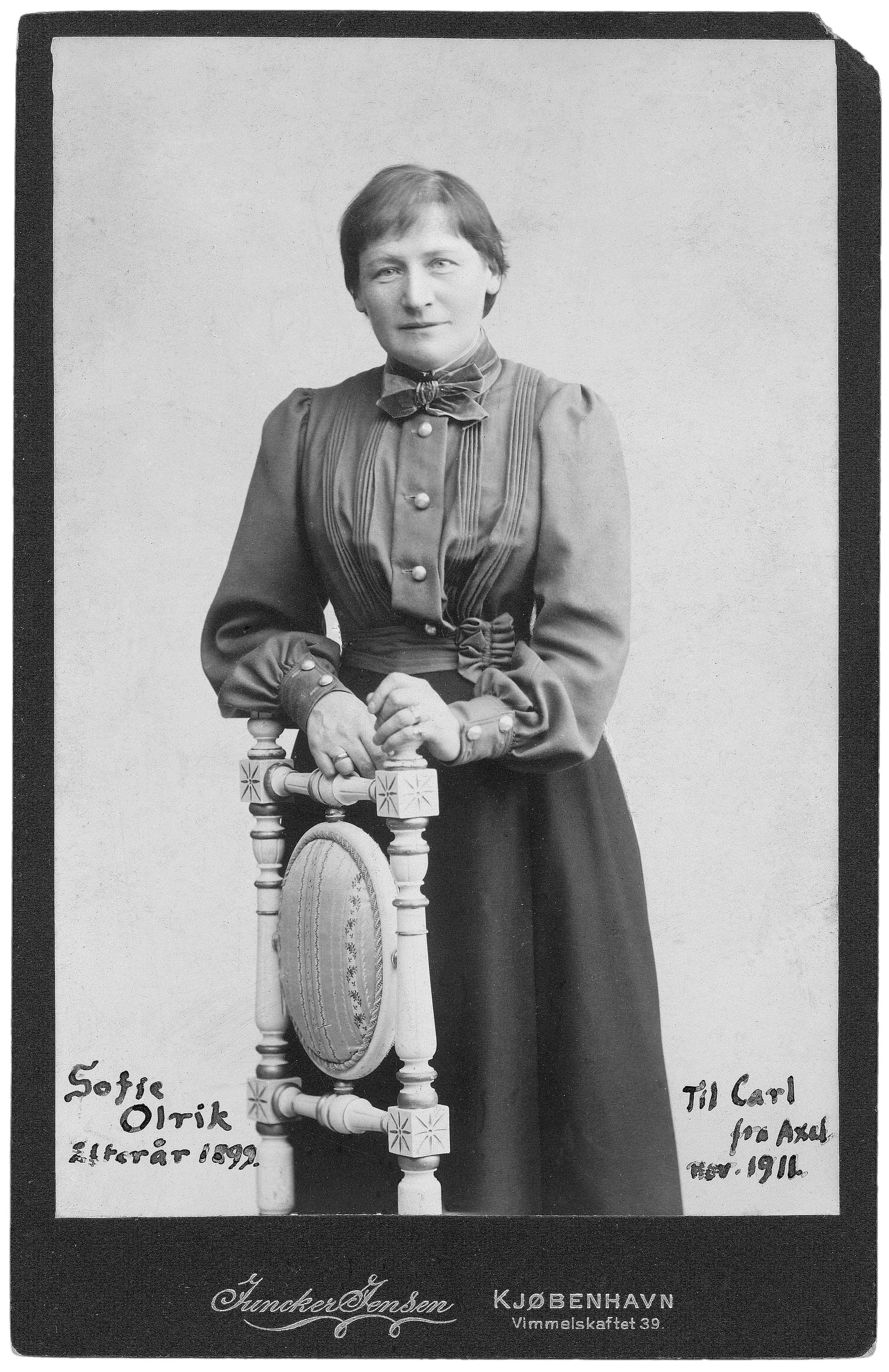 Sofie Olrik, 1855-31.10.1911.