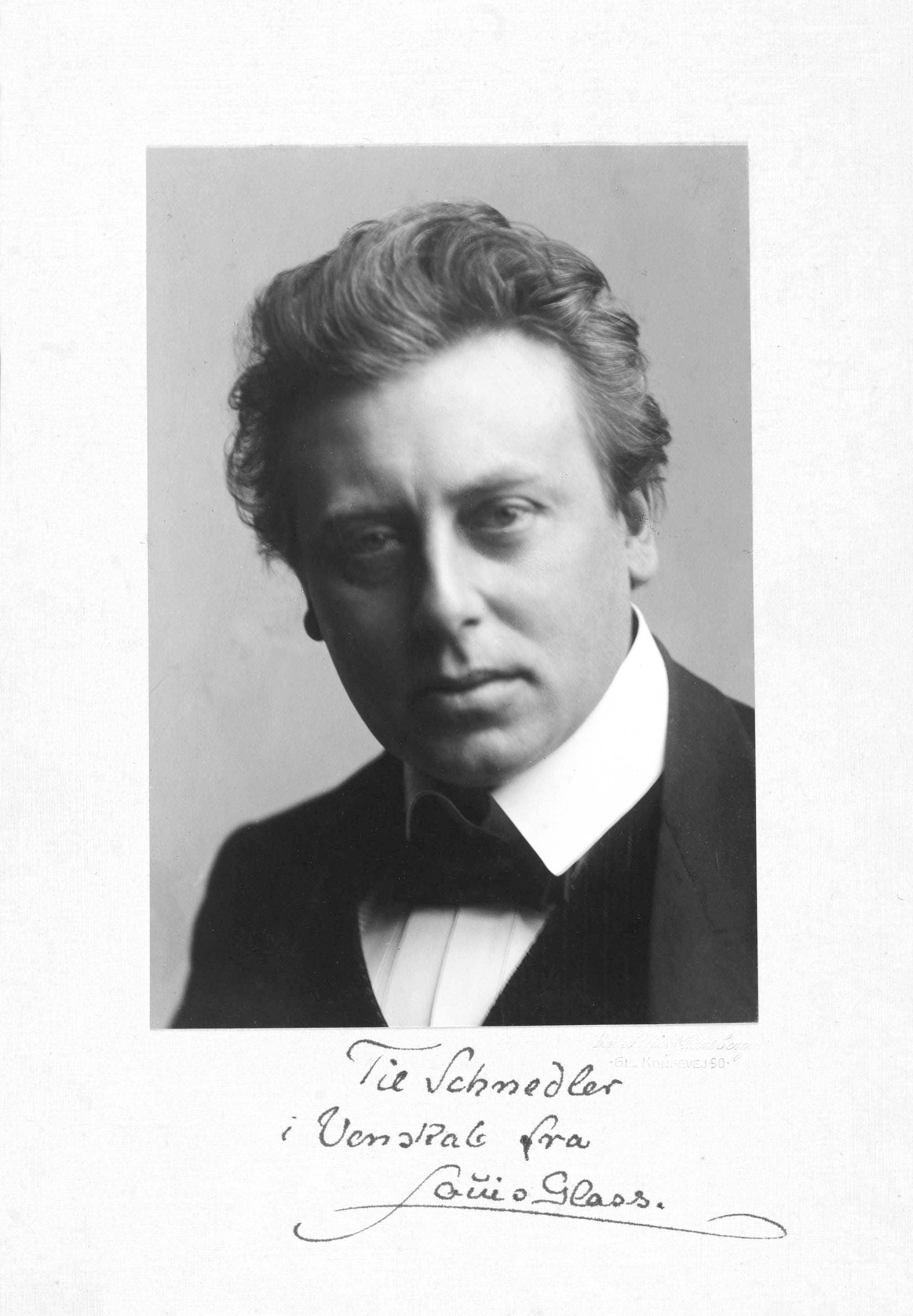 Louis Glass, 23.3.1864-22.1.1936.