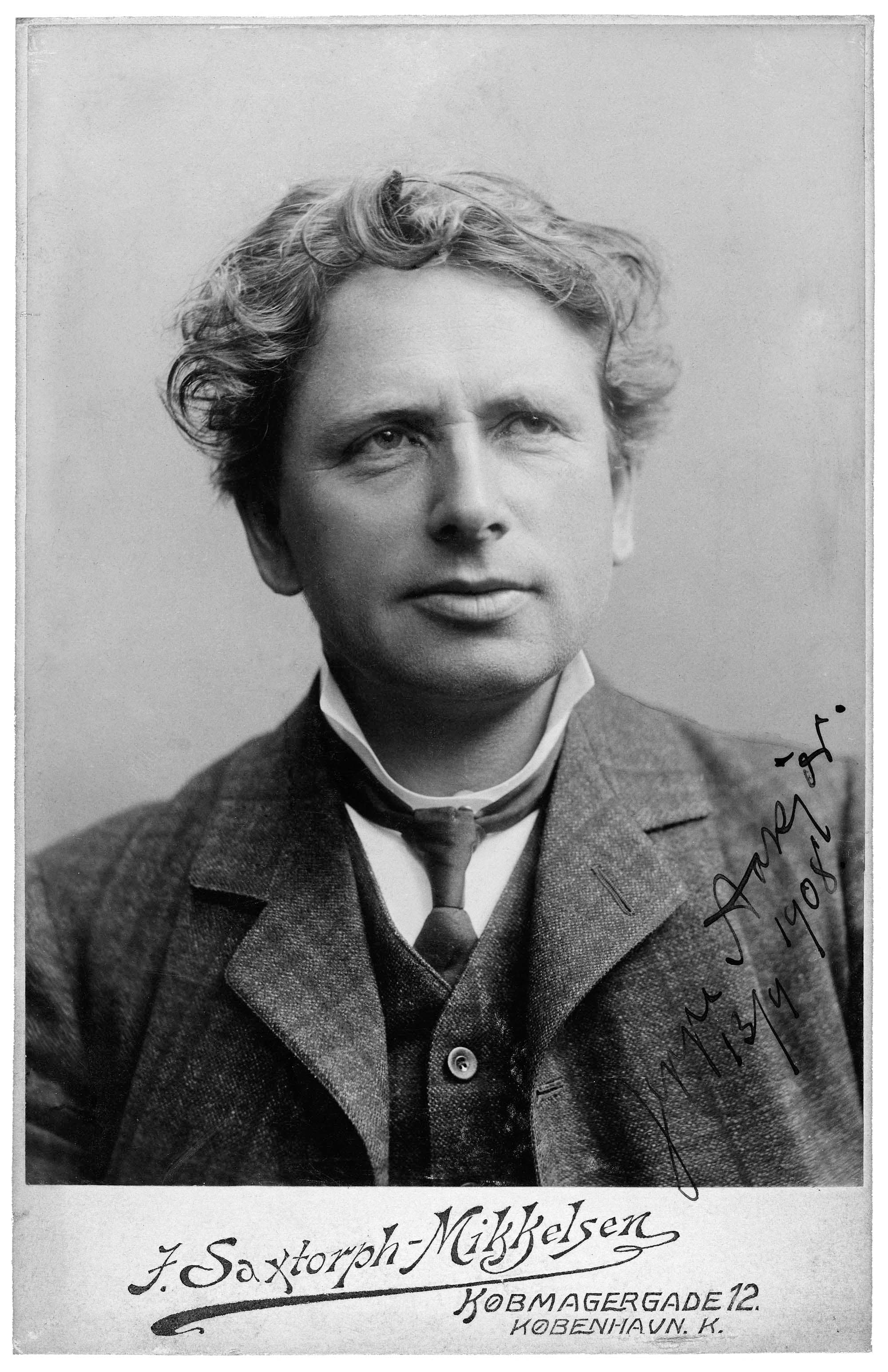 Jeppe Aakjær, 1866-1930.