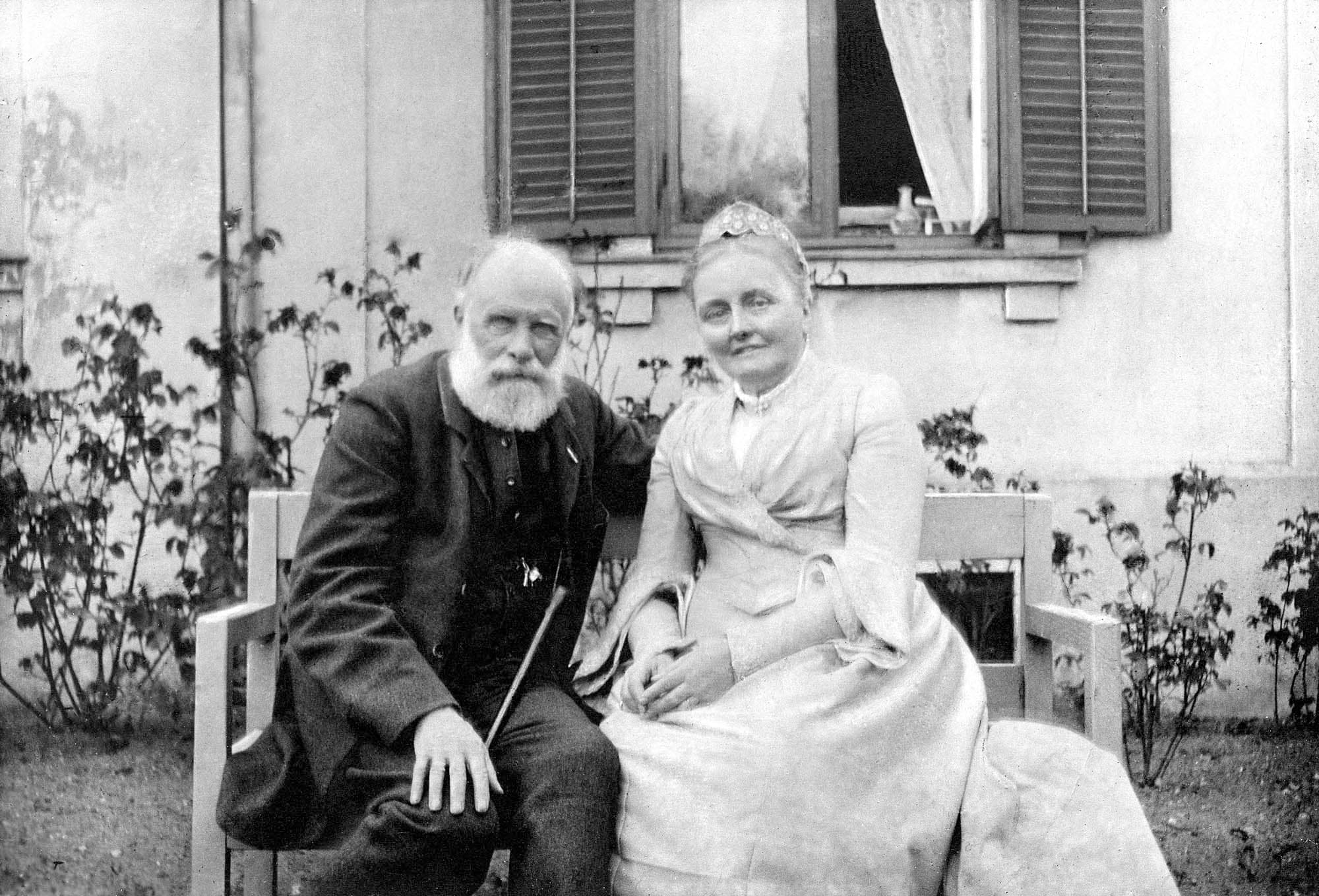 2.18. Lorenz og Benedicte Frølich. Foto: Privateje. Foto: Det Kongelige Bibliotek, Kort- og Billedafdelingen.