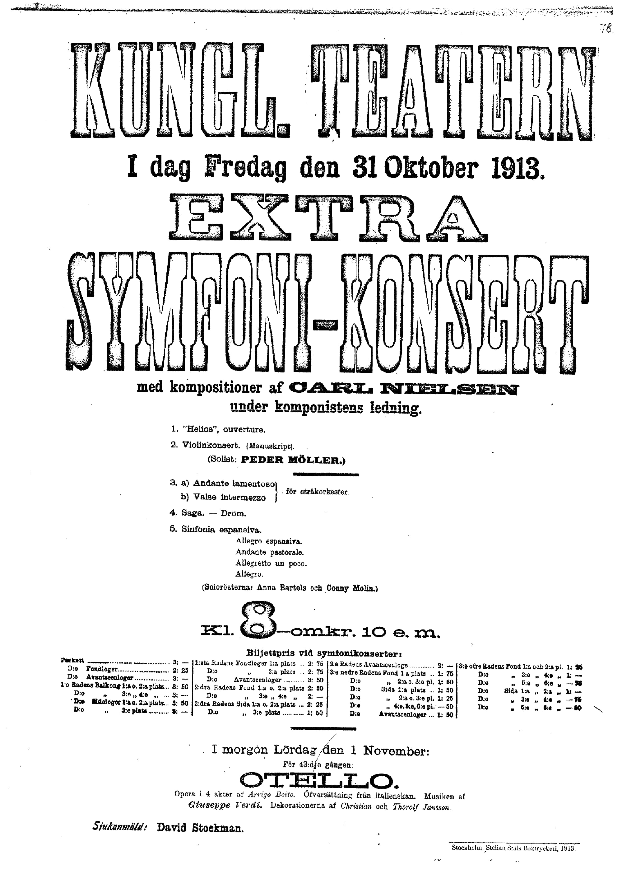 
(Kungliga Operans arkiv, Stockholm)